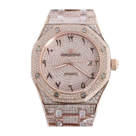 replica iced out audemars|are audemars piguets real.